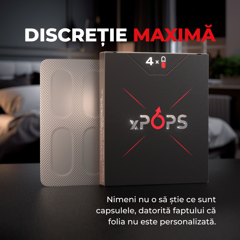 Capsule afrodisiace xPops (8 capsule)
